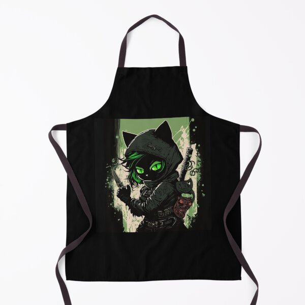 Item preview, Black Cat Ninja designed and sold by CleverCulture.