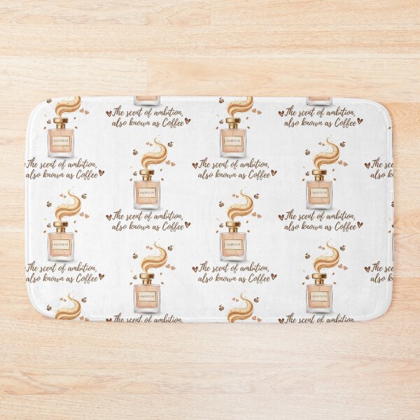 Item preview, The Scent of Ambition, Also Known as Coffee – Funny Coffee Lover Quote | Elegant Perfume Bottle Design for Caffeine Addicts, Office Humor & Work Life Meme designed and sold by VibranPalette.