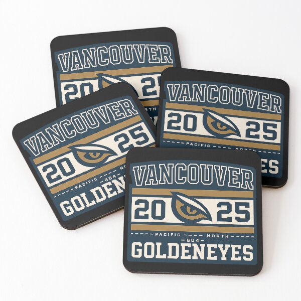 Item preview, Vancouver Goldeneyes 2025 — Pacific North 604 Collegiate Badge designed and sold by POD DYNASTY.
