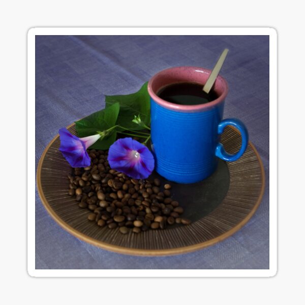 Coffee - the blues Sticker