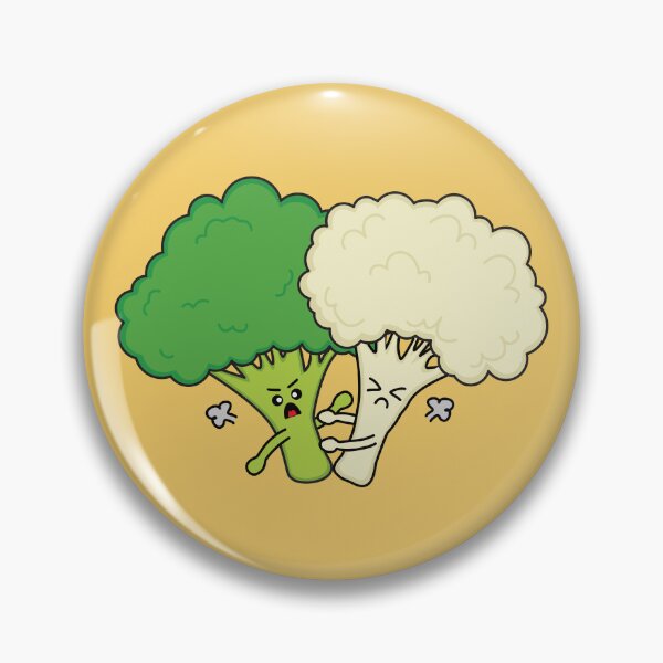 Item preview, Broccoli vs Cauliflower designed and sold by chyneyee.