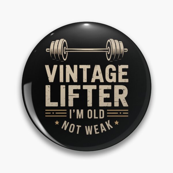 Item preview, Lifter I'M Old Not Weak Humor For Gym Lovers designed and sold by PunkNation-Arts.