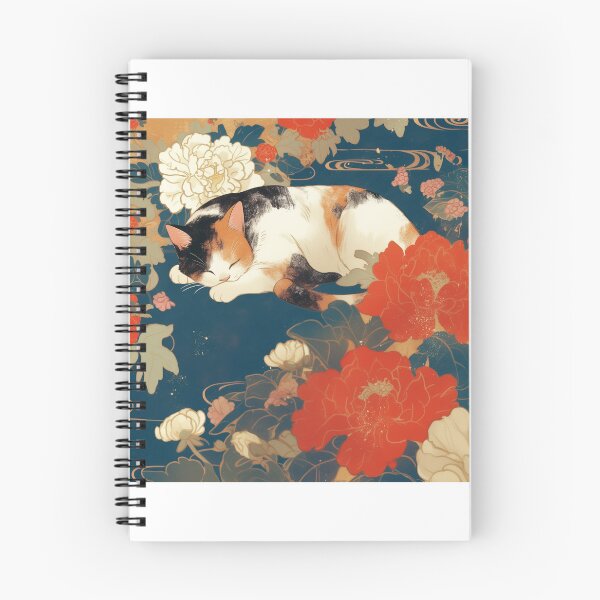 Aperçu de l'œuvre Peinture japonaise kawaii Chat 16 créée et vendue par ukitsuki.