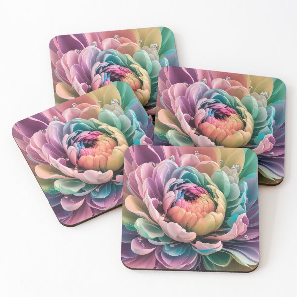 Item preview, Ethereal Bloom Vibrant Pastel Flower designed and sold by SellingWSarah17.