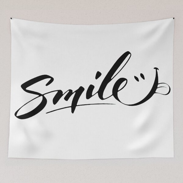 Item preview, Elegantly Styled Word Smile designed and sold by Ferri-Secondo.