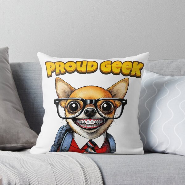 Item preview, Proud Geek Pup designed and sold by Cats and Other Things.