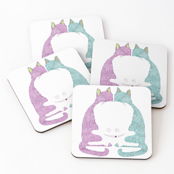 Item preview, Two cats:) designed and sold by a-akari.