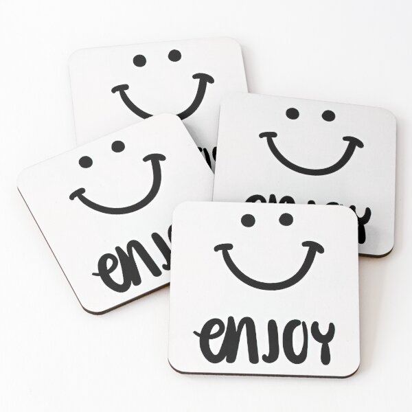 Item preview, Smiley Face with Enjoy Text designed and sold by Ferri-Secondo.