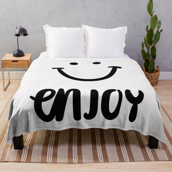 Item preview, Smiley Face with Enjoy Text designed and sold by Ferri-Secondo.