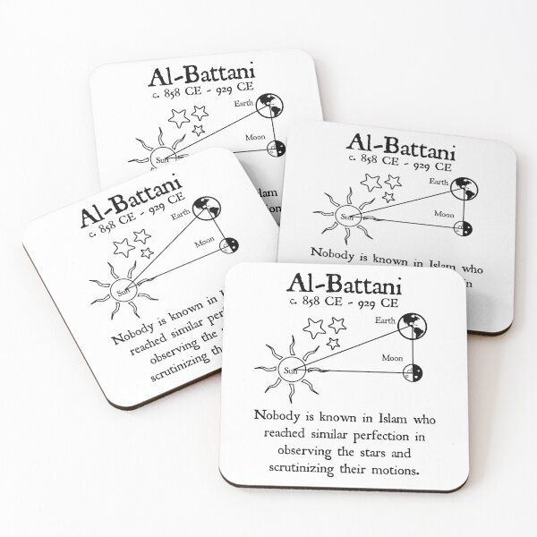 Item preview, Nerdy Vintage Al-Battani Celestial Stars Motion Math Science Teacher Black Text designed and sold by MathWare MathClips.