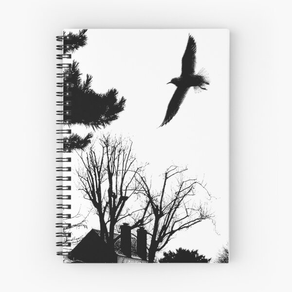 Item preview, Birds in grey sky designed and sold by LunatikPark.