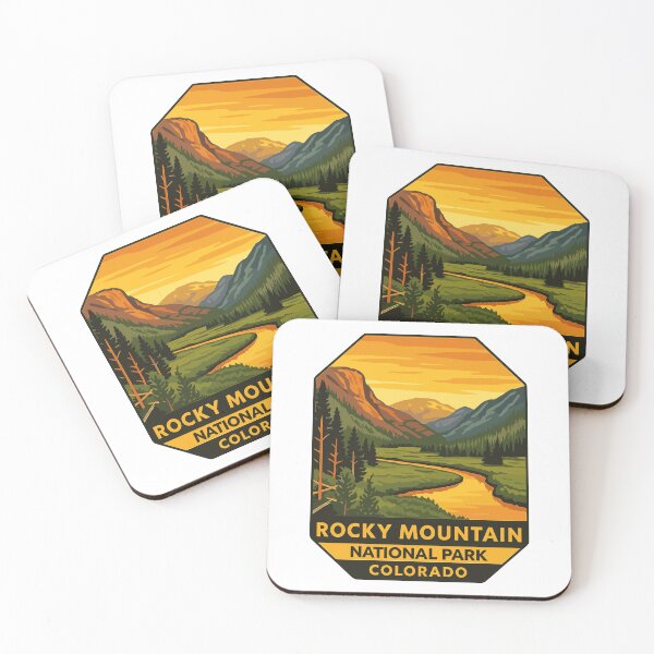 Item preview, Rocky Mountain National Park Colorado Sticker designed and sold by Ismeal Von.