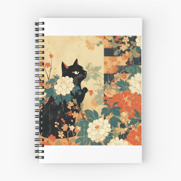 Item preview, Kawaii Japanese painting Cat 20 designed and sold by ukitsuki.
