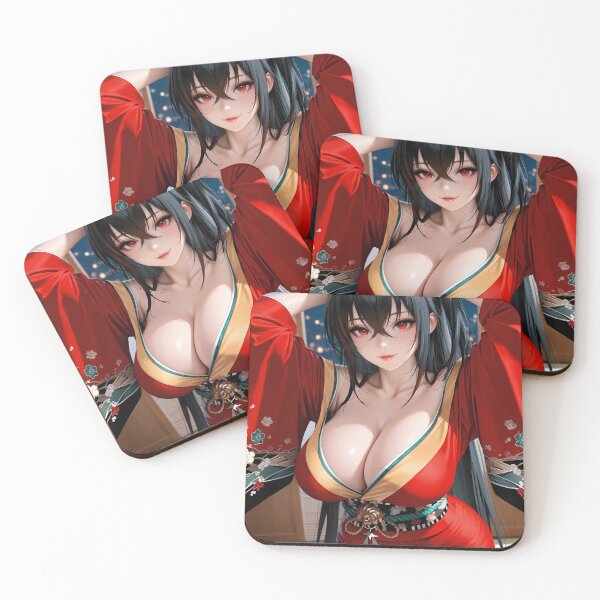 Item preview, Taihou Gold Mask Lantern Light Azur Lane Anime Girl Waifu Kimono designed and sold by Raslbazola.