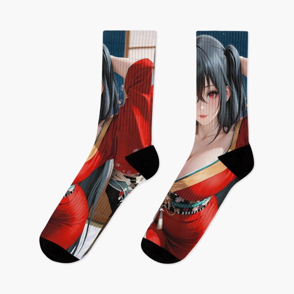 Item preview, Taihou Gold Mask Lantern Light Azur Lane Anime Girl Waifu Kimono designed and sold by Raslbazola.