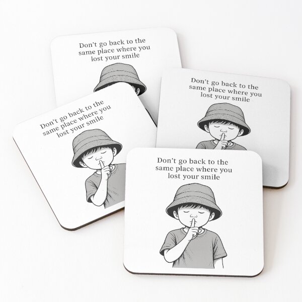 Item preview, Don’t Go Back — Inspirational Minimalist Quote Art designed and sold by TshirtMyMom.