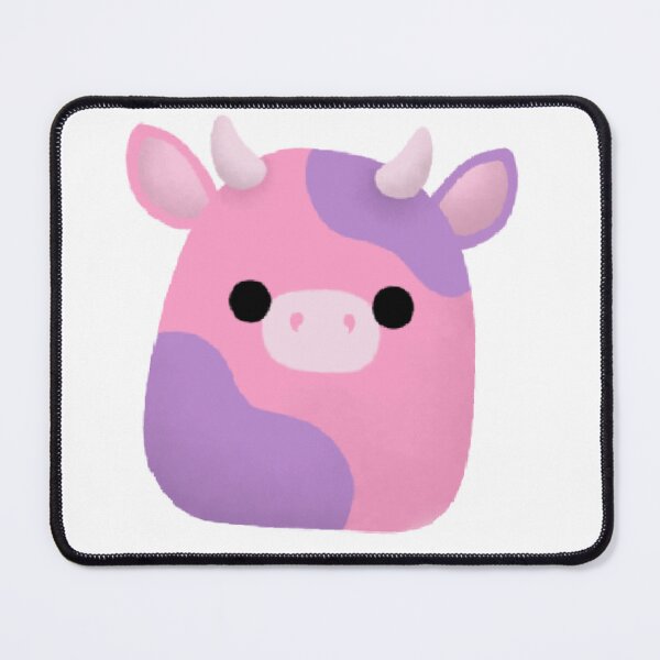 Item preview, Pink & Purple Cow Pillow designed and sold by VelvetFungi.