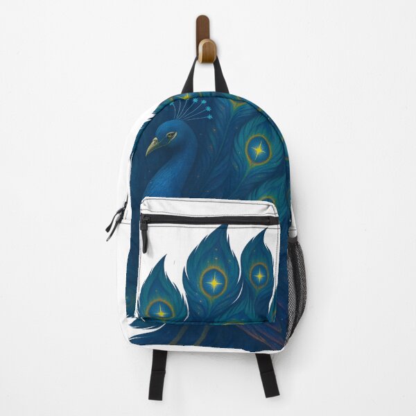 Item preview, Celestial Peacock – Keeper of Cosmic Light designed and sold by Keios Cool Apparel.