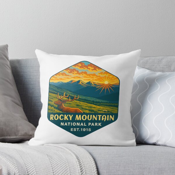 Item preview, Rocky Mountain National Park Colorado Sticker designed and sold by Ismeal Von.