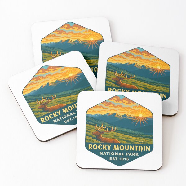 Item preview, Rocky Mountain National Park Colorado Sticker designed and sold by Ismeal Von.