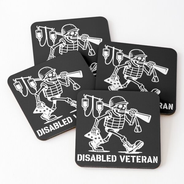 Item preview, Disabled Skeleton Veteran designed and sold by getpressedshirt.