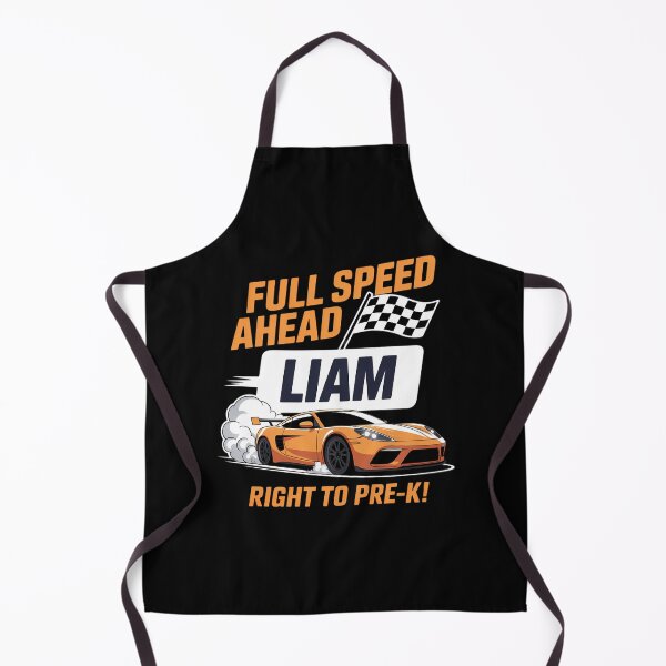 Item preview, Liam Race Car First Day of Pre K Personalized designed and sold by PunkNation-Arts.