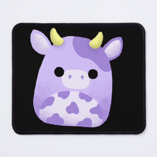 Item preview, Purple Spots Cow Pillow designed and sold by VelvetFungi.