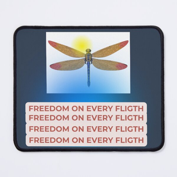 Item preview, Freedom on every flight designed and sold by WildandWonders.