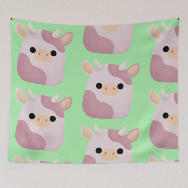 Item preview, Pink Cow Pillow designed and sold by VelvetFungi.