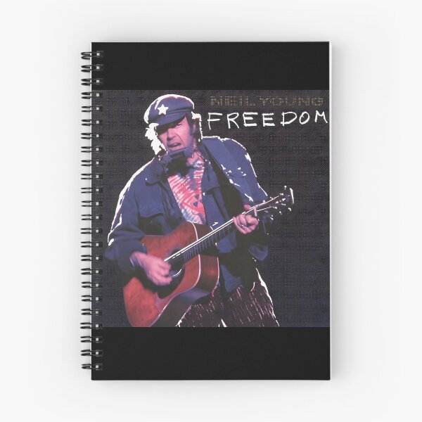 Item preview, Neil Young Freedom – Vintage Folk Rock Music Art designed and sold by Rachel Francis6.