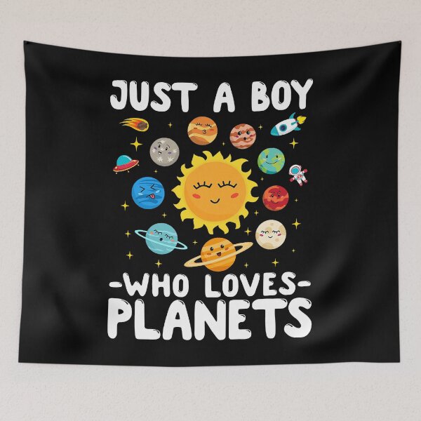 Item preview, Cute Planets T-Shirt for Boys designed and sold by LarryMBrown.