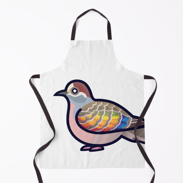 Item preview, Common Bronzewing Pigeon (Left facing) designed and sold by mitsun.