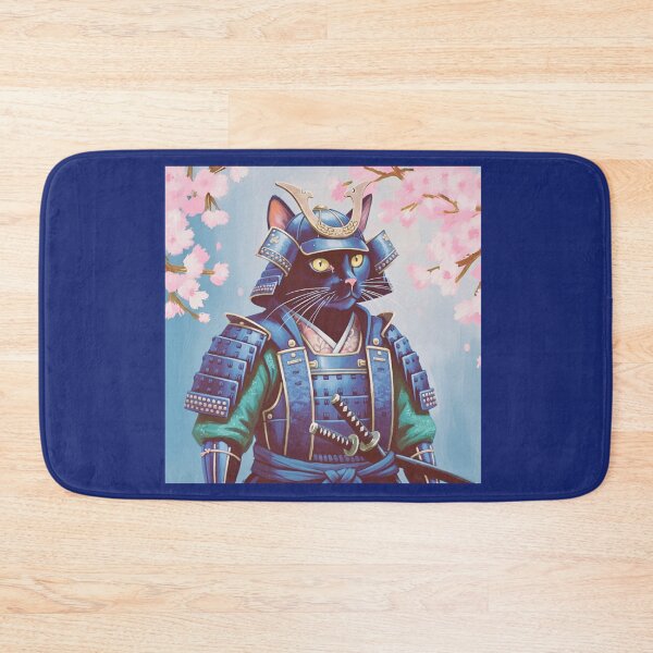 Item preview, Armored Cat Samurai: Your Ultimate Guardian designed and sold by Naturich.