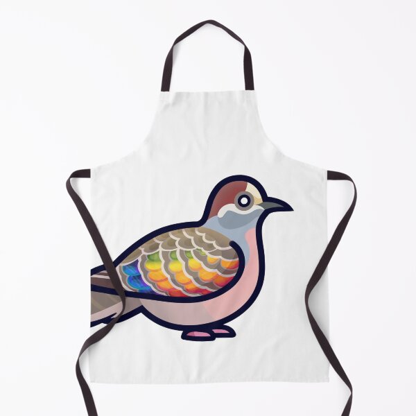 Item preview, Common Bronzewing Pigeon (Right facing) designed and sold by mitsun.