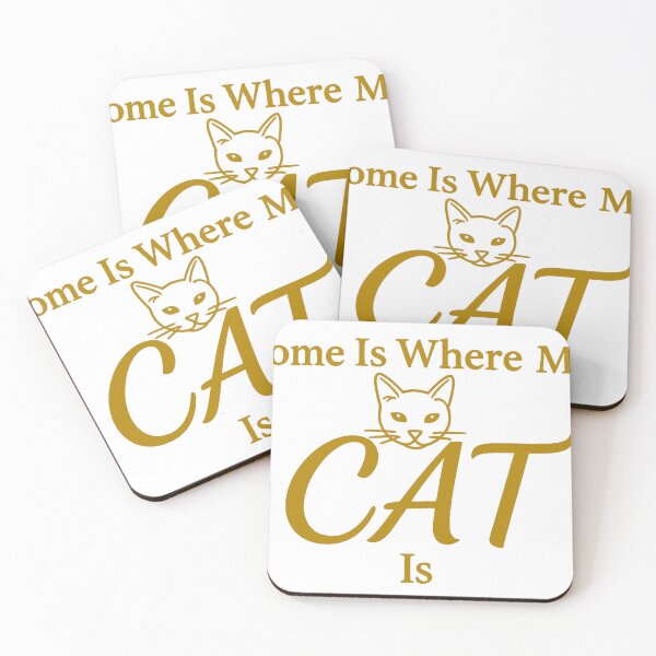 Item preview, Home is where my cat is designed and sold by EnR-designs.