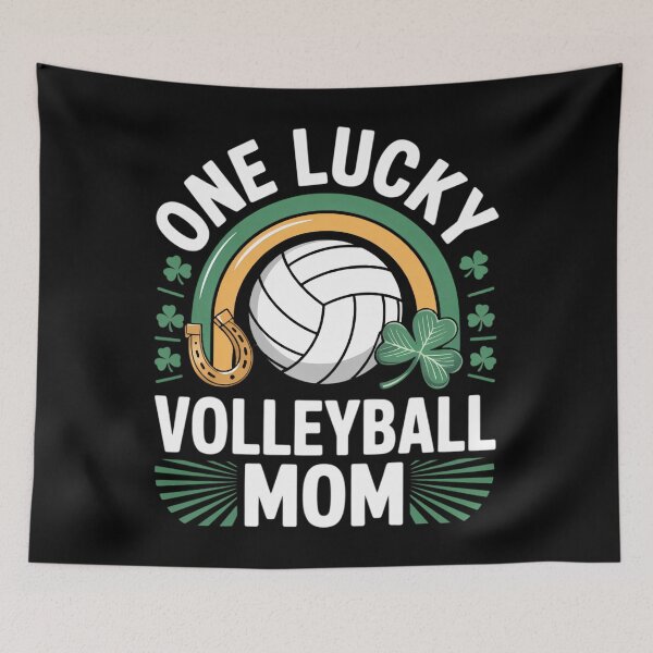 Item preview, Volleyball Momy Irish Shamrock designed and sold by PunkNation-Arts.