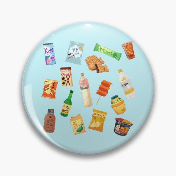 Item preview, Korean Convenience Store Snacks – Cute K-Food Collection Design designed and sold by arorar.