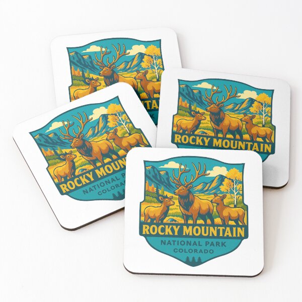Item preview, Rocky Mountain National Park Colorado Sticker designed and sold by Ismeal Von.