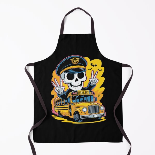 Item preview, Halloween Skeleton School Bus Driver 4 designed and sold by MathisBellanger.