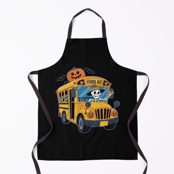 Item preview, Halloween Skeleton School Bus Driver designed and sold by MathisBellanger.