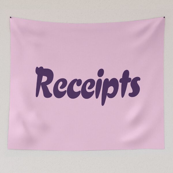 Item preview, Receipts - Funny Gen Alpha Slangs designed and sold by Sharetogether.