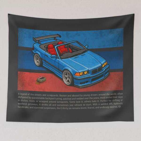 Item preview, E thirty six Street Legend Convertible Drift Car designed and sold by Raddoodler.
