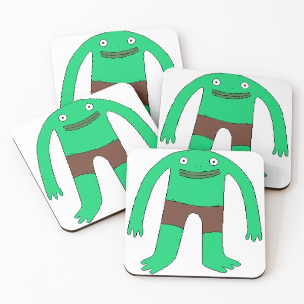 Item preview, Mr. Frog - Smiling Friends Pixel Art designed and sold by MaddieMade.