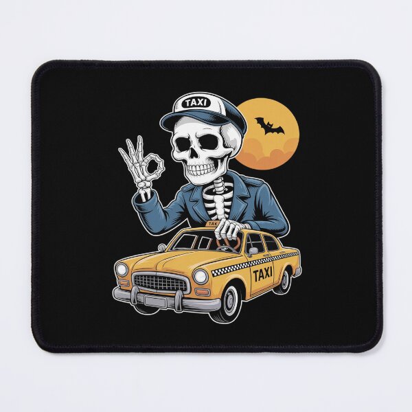 Item preview, Halloween Skeleton Taxi Driver  designed and sold by MathisBellanger.