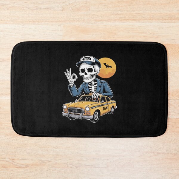 Item preview, Halloween Skeleton Taxi Driver  designed and sold by MathisBellanger.