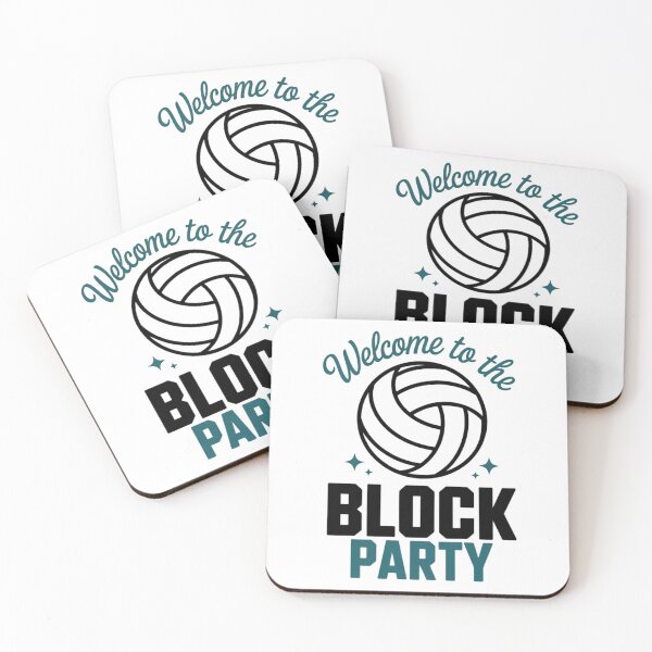 Item preview, Welcome to the Block Party Volleyball Middle Blocker designed and sold by PunkNation-Arts.