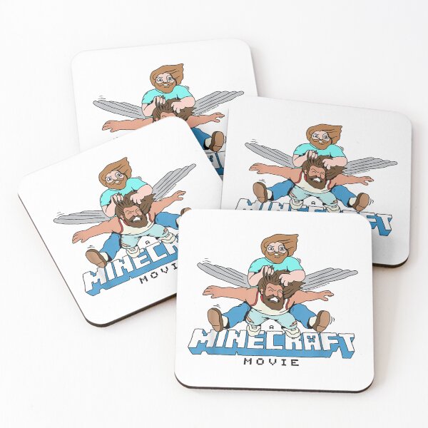 Item preview, Minecraft Movie Flight Duo – Funny Gamer Art Illustration designed and sold by jimikoyallin.