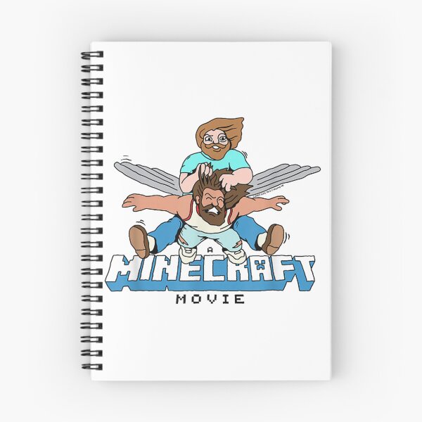 Item preview, Minecraft Movie Flight Duo – Funny Gamer Art Illustration designed and sold by jimikoyallin.
