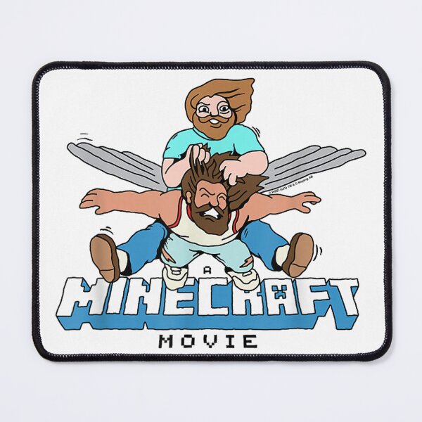 Item preview, Minecraft Movie Flight Duo – Funny Gamer Art Illustration designed and sold by jimikoyallin.