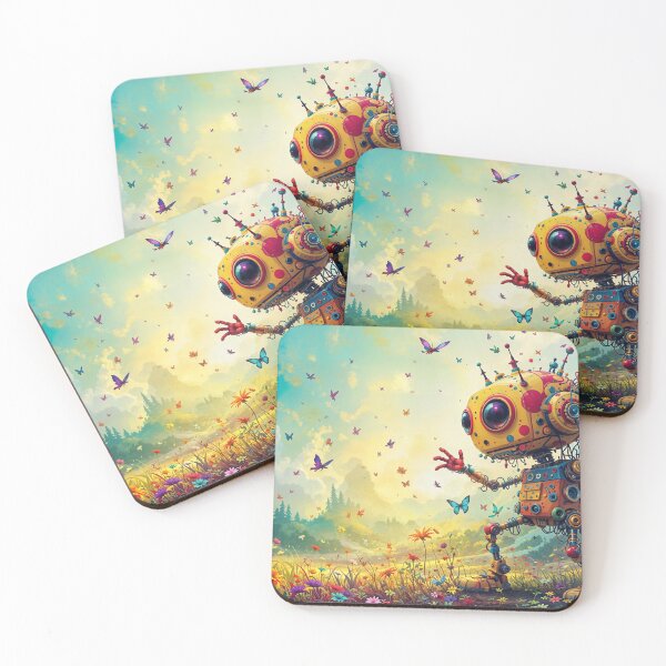 Item preview, WHIMSICAL BOTS  designed and sold by KR@ZYST○N€999.